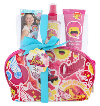 Disney Soy Luna tělový závoj 100 ml + tělové mléko 60 ml + sprchový gel 60 ml + kosmetická taška