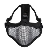 Maska síťovaná CARBON ochranná ČERNÁ