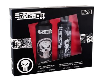Marvel The Punisher sprchový gel 200 ml + tělový sprej 200 ml