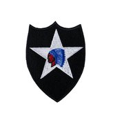 Nášivka 2ND INFANTRY DIVISION malá - BAREVNÁ