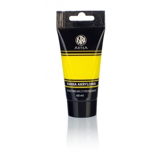 ASTRA - Akrylová farba 60ml - citrónová žlť