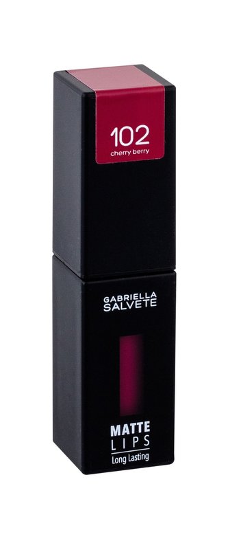 Gabriella Salvete Matte Lips Rtěnka 4,5 ml 102 Cherry Berry pro ženy