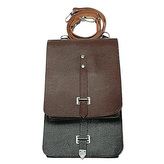 Taška na mapy NVA malá použitá HNĚDÁ