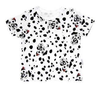 Polo tričko krátký rukáv Mamatti - Pejsek Flíček, vel. 80; 80 (9-12m)