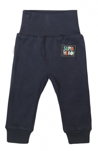Mamatti Dětské bavlněné tepláčky Hero, granát; 56 (1-2m)