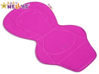 Vložka do kočárku Baby Nellys ® - růžová Vložka do kočárku Baby Nellys ® - růžová