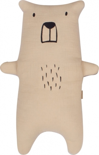 Mazlíček, hračka pro miminka Z&Z Maxi Bear 46 cm, kávová