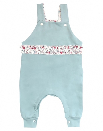 Mamatti Kojenecké láclové tepláčky, dupačky, Nature - mátové, vel. 80