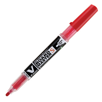 Popisovač na bílou tabuli "V-Board Master", červená, 1,3 mm, EF extra tenká, PILOT