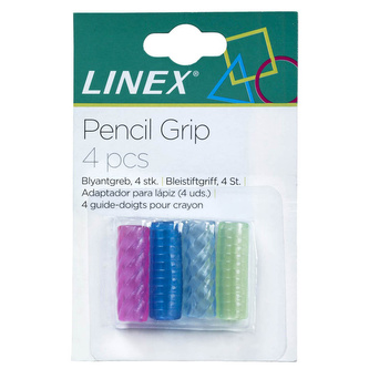 Linex, Nasazovací úchop na tužku, mix neonových barev