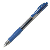 Gelové pero "G-2", modrá, 0,32 mm, stiskací mechanismus, PILOT BL-G2-7-L