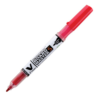 Popisovač na bílou tabuli "V-Board Master", červená, 0,8 mm, UF ultra tenká, PILOT