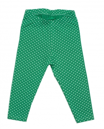 Dětské legíny K-Baby, zelené s hvězdičkami, vel. 86