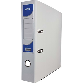 Noki, Pákový pořadač, PP, A4, 5 cm, bílá