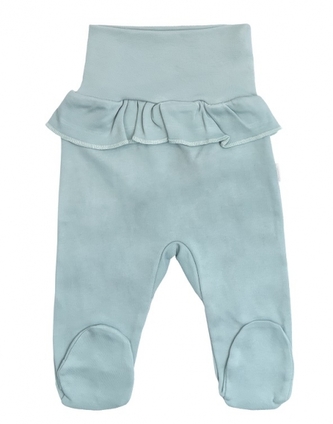 Mamatti Kojenecké polodupačky s volánkem, Nature - mátová, vel. 80