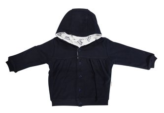 Mamatti Mikinka Princezna - zapínání uprostřed, granátová, vel. 92; 92 (18-24m)