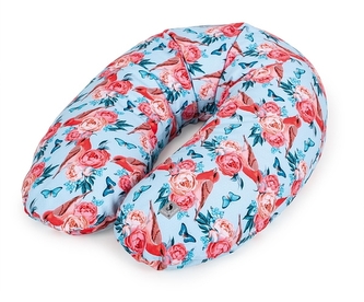 Ceba Kojící polštář - relaxační poduška Cebuška Physio Multi Flora&Fauna Aves