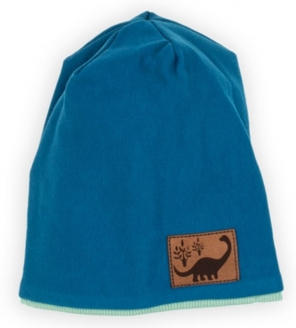 Dvouvrstvá bavlněná čepice Nicol Ivo, modrá ; 104/110 (3-5r) Dvouvrstvá bavlněná čepice Nicol Ivo, modrá ; 104/110 (3-5r)