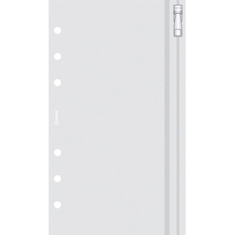 Filofax, Průhledná obálka na zip, osobní, transparentní