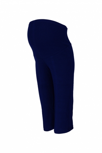 Be MaaMaa Těhotenské 3/4 tepláky s elastickým pásem - granát, vel. XL; XL (42)