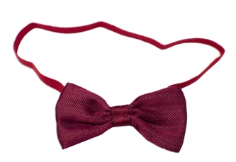 Dětský motýlek na gumičce se vzorem Mrofi, bordó, vel. 104; 104 (3-4r)