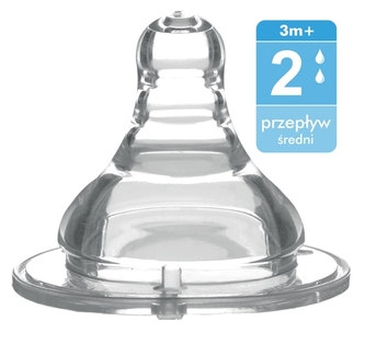 Antikoliková širokootvorová savička, 3m+, BabyOno