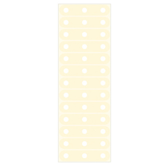 Filofax, Zpevňující záplaty, osobní, krémová