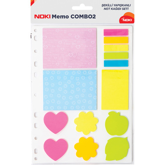 Noki, Sada Samolepicích bločků Combo pastel, mix pastelových barev