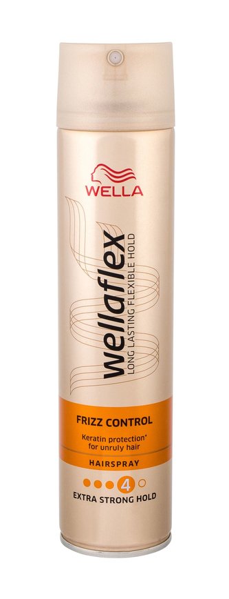 Wella Wellaflex Frizz Control Lak na vlasy 250 ml pro ženy