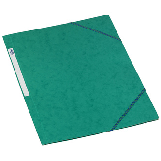 Elba, Tříchlopňové desky, karton, A4, zelená