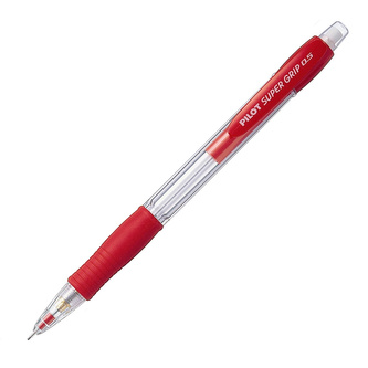 Pilot, Mikrotužka SuperGrip, 0.5, (F) tenký, červená