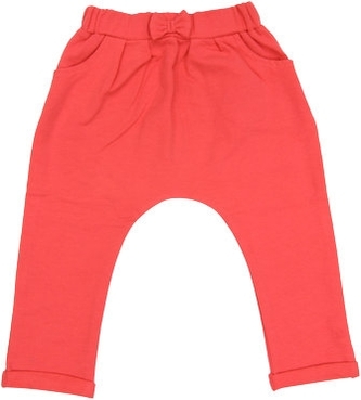 Mamatti Bavlněné tepláčky Bird - korálové, roz. 104; 104 (3-4r)