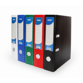 Noki, Pákový pořadač, PP, A4, 8 cm, modrá