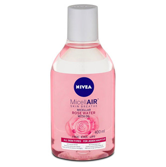 Nivea MicellAIR Micelární voda Rose Water 400 ml pro ženy