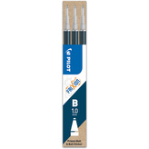 Pilot, Náplň do Rollerů FriXion Ball Clicker Gold, 1.0, 3 ks, (B) silný, modročerná