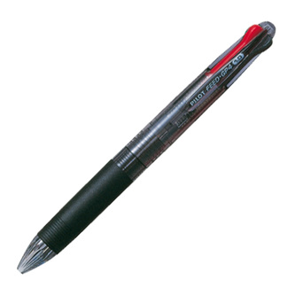 Kuličkové pero "Feed GP4", černá, stiskací mechanismus, 4 barvy, 0,25 mm, PILOT Kuličkové pero "Feed GP4", černá, stiskací mechanismus, 4 barvy, 0,25 mm, PILOT