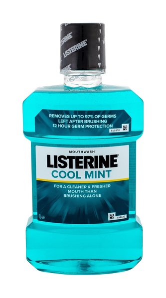 Listerine Mouthwash Ústní voda Cool Mint 1000 ml unisex