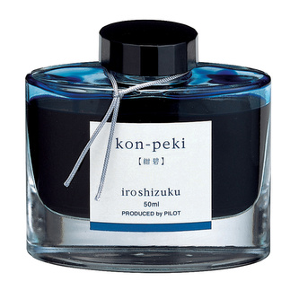Pilot, Inkoust Iroshizuku pro Plnicí pera, 50 ml, Kon-Peki