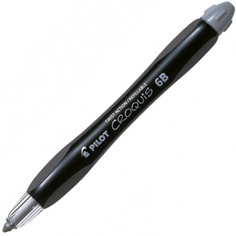 Pilot, Mechanická tužka Croquis 6B, černá