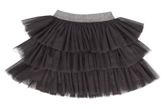 Mamatti Kojenecká tylová sukně, Gepardík, grafitová; 74-80 (9-12m)