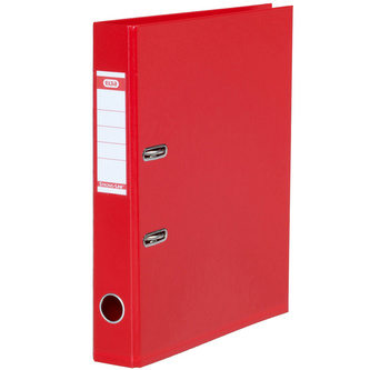 Elba, Pákový pořadač, PP, A4, 5 cm, červená