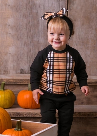 Tepláková souprava Kárko 2D, bavlna G-baby, hnědá/černá; 68 (3-6m)