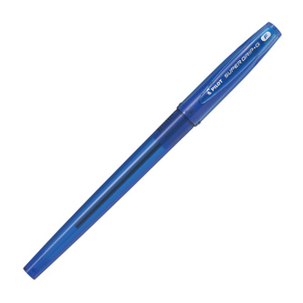 Pilot, Box 40 ks Kuličkové pero s víčkem SuperGrip-G, 0.7, (M) střední, modrá