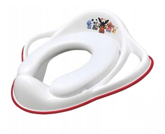 Maltex Adaptér - měkké treningové sedátko na WC -  BING - bílé 2K