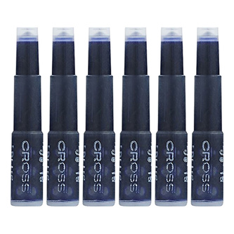 Cross, Bombičky do plnicích per, modrá