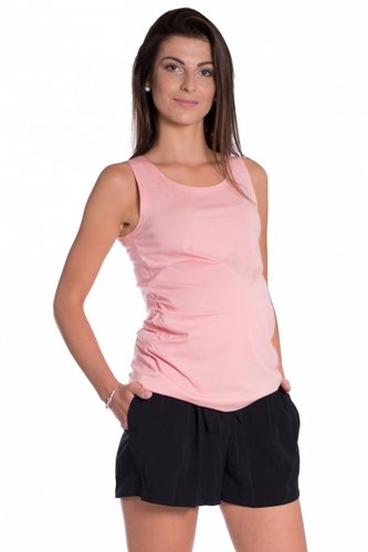 Be MaaMaa Top/tílko nejen pro těhotné - růžová, vel. L/XL Be MaaMaa Top/tílko nejen pro těhotné - růžová, vel. L/XL