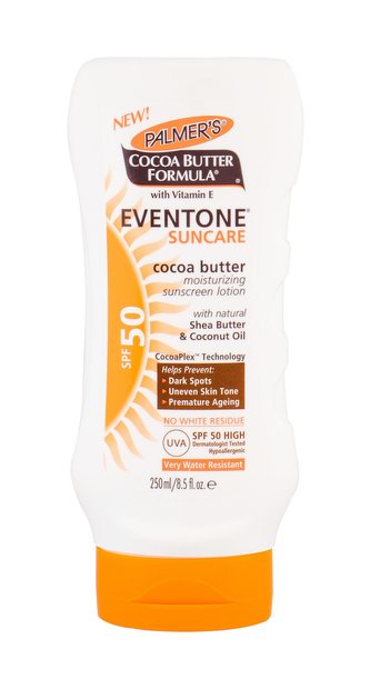 Palmer´s Eventone Opalovací přípravek na tělo Suncare Cocoa Butter 250 ml SPF50 pro ženy