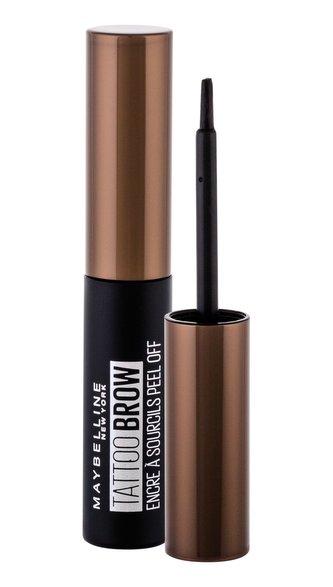Maybelline Brow Tattoo Barva na obočí 4,6 g Chocolate Brown pro ženy