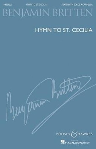 Hymn to St. Cecilia: Ssatb with Solos A Cappella Hymn to St. Cecilia: Ssatb with Solos A Cappella