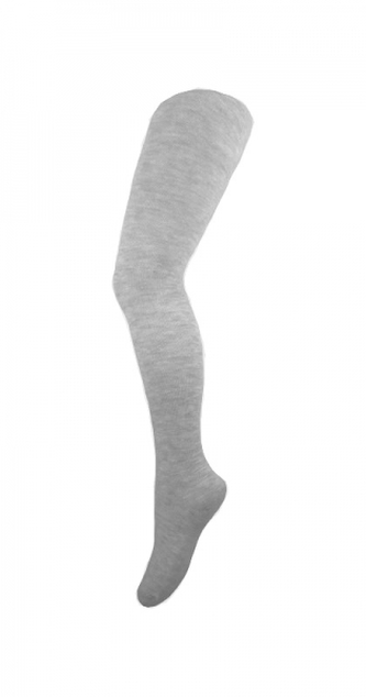 Dětské bavlněné punčocháče, šedý melírek, vel. 80/86; 80/86 (12-18m)